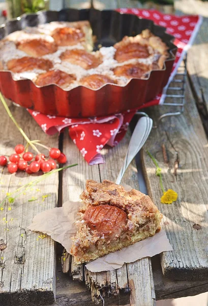 Torta de maçã — Fotografia de Stock