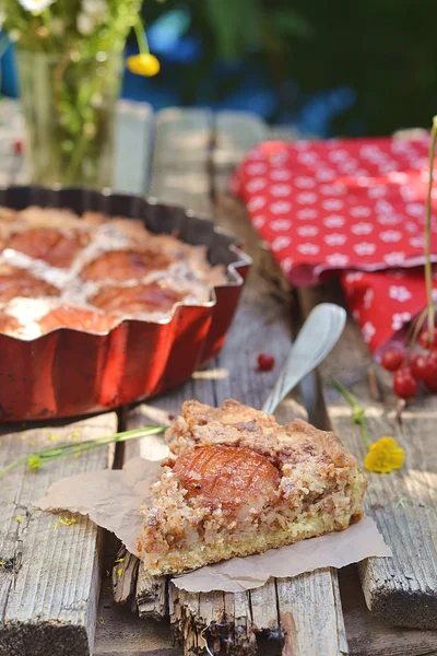 Torta de maçã — Fotografia de Stock