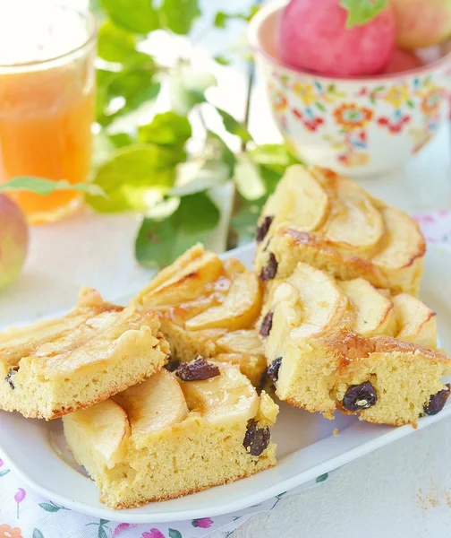 Torta de maçã — Fotografia de Stock