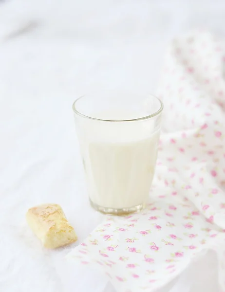Молоко и печенье — стоковое фото