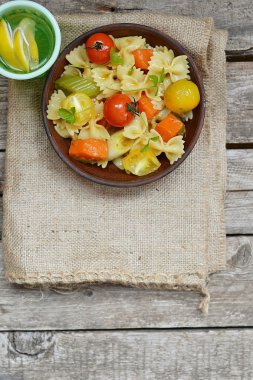 domates ve kabak pasta