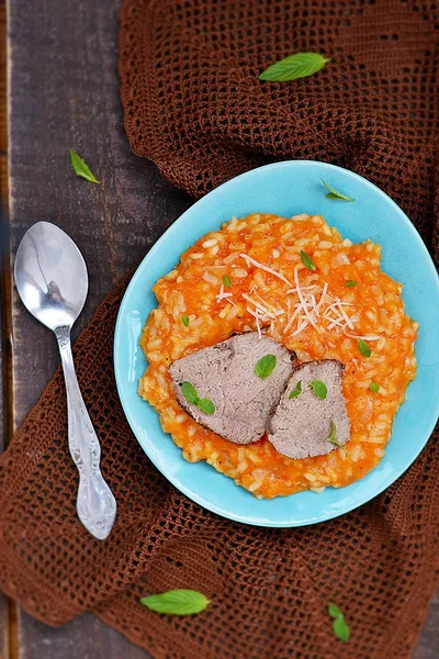 Risotto z dyni — Zdjęcie stockowe