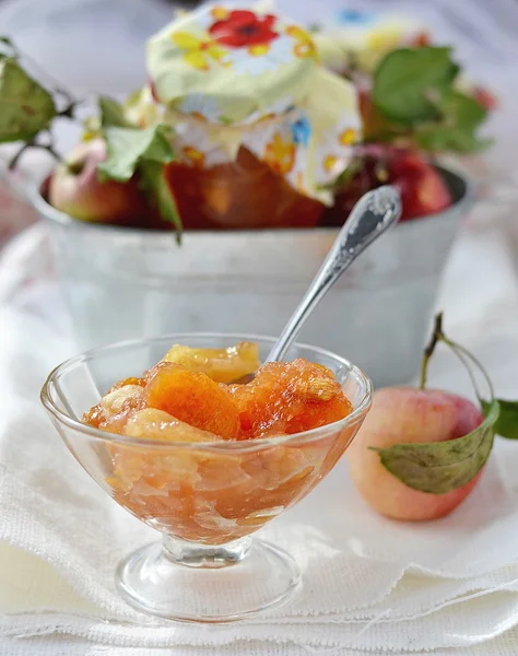 Mermelada de manzanas — Foto de Stock