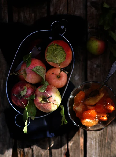 Mermelada de manzanas — Foto de Stock