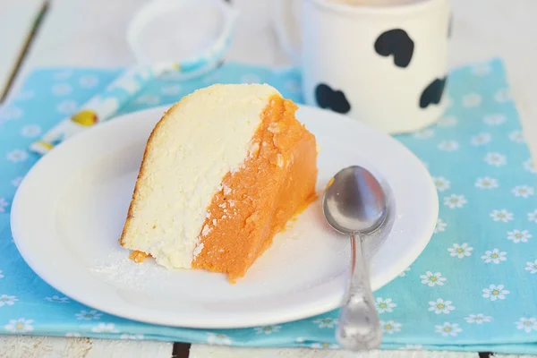 Pumpkin cheesecake — Stock Photo, Image