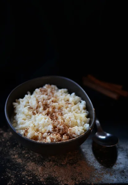 Рисовый пудинг — стоковое фото