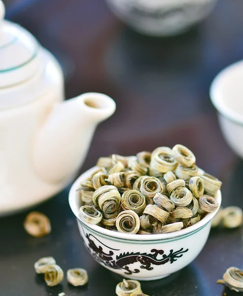 Grüner Tee — Stockfoto
