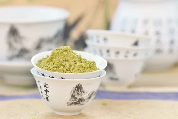 马沙绿茶 — 图库照片