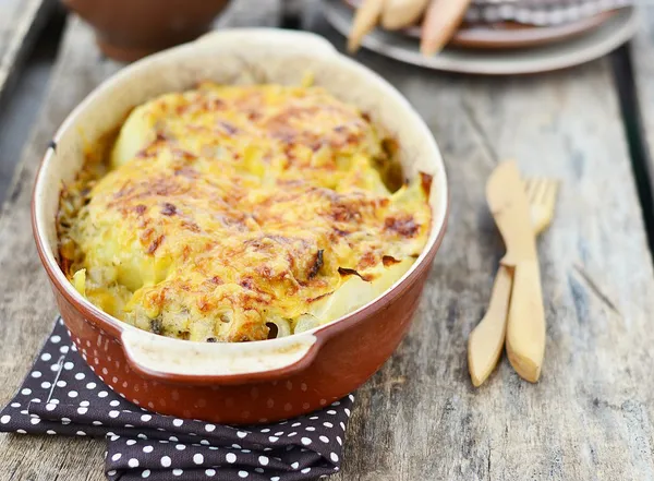 Cabbage gratin — Stock Photo, Image