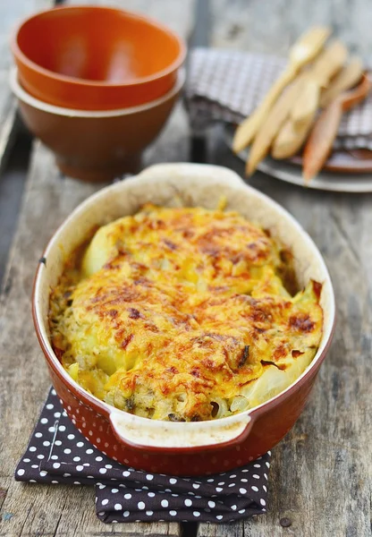 Cabbage gratin — Stock Photo, Image