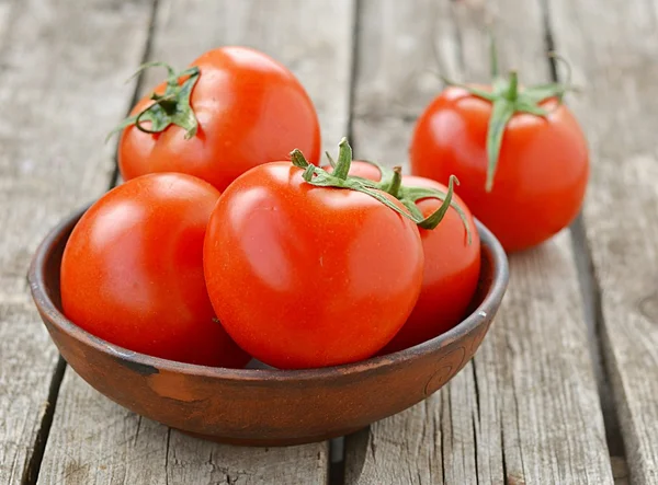 Zralá a čerstvá rajčata — Stock fotografie