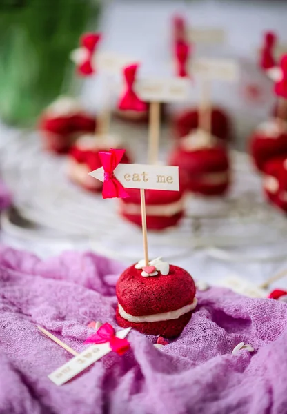 Whoopie San Valentino San Valentino Stile Vintage Focus Selettivo — Foto Stock