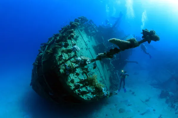 Wreck in the Red Sea — Stock Photo, Image