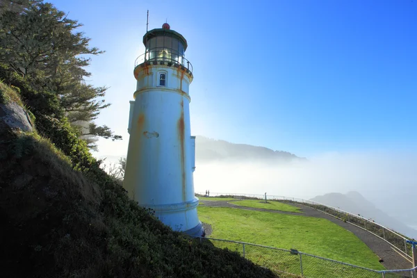 Luz da cabeça heceta — Fotografia de Stock