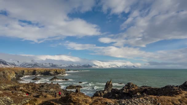 Islandská příroda — Stock video