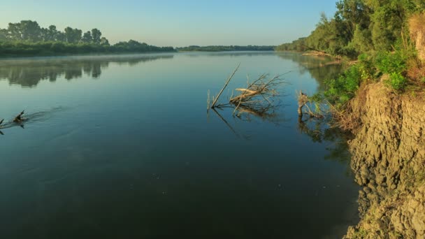 Πρωί στο ποτάμι — Αρχείο Βίντεο