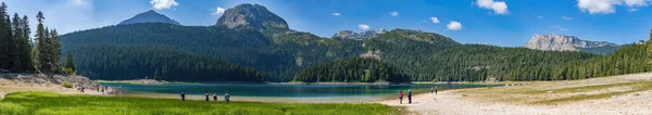 Zwarte Meer Durmitor National Park Montenegro — Stockfoto