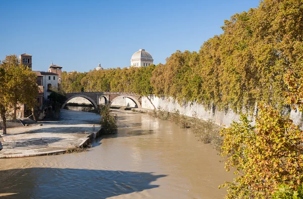 Città di Roma - Isola del Tevere — Foto Stock