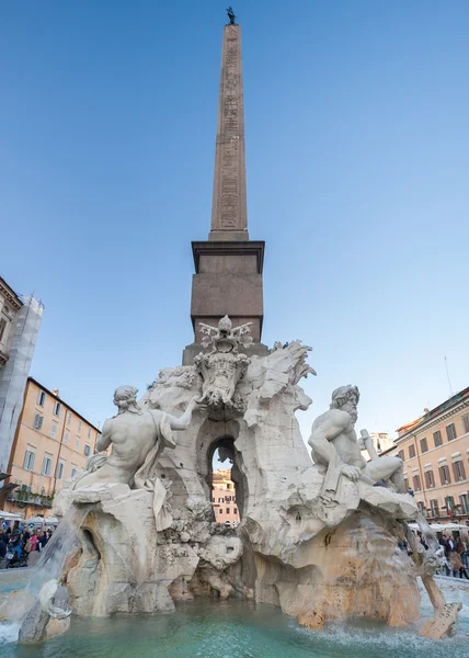 Řím, piazza navona — Stock fotografie