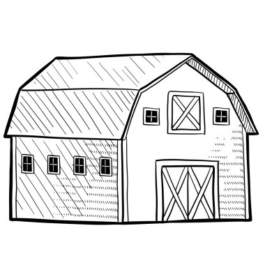 Hollandalı ahırı kroki