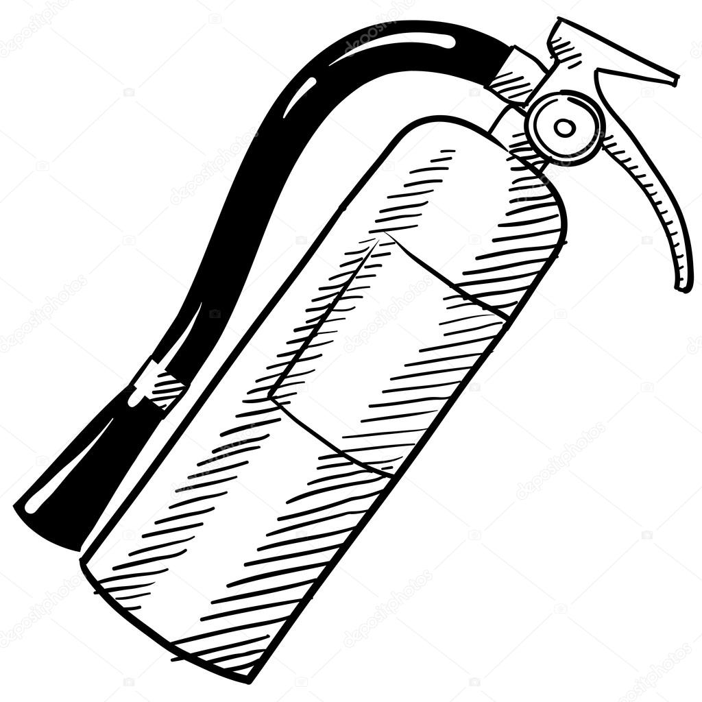 Fire extinguisher sketch