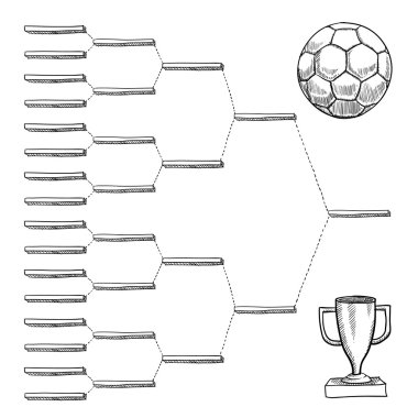 boş Uluslararası Futbol playoff aparatı