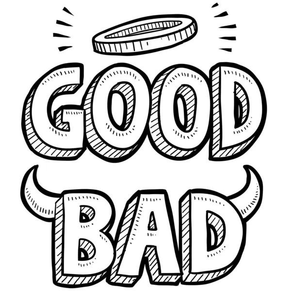 Good And Bad Clipart