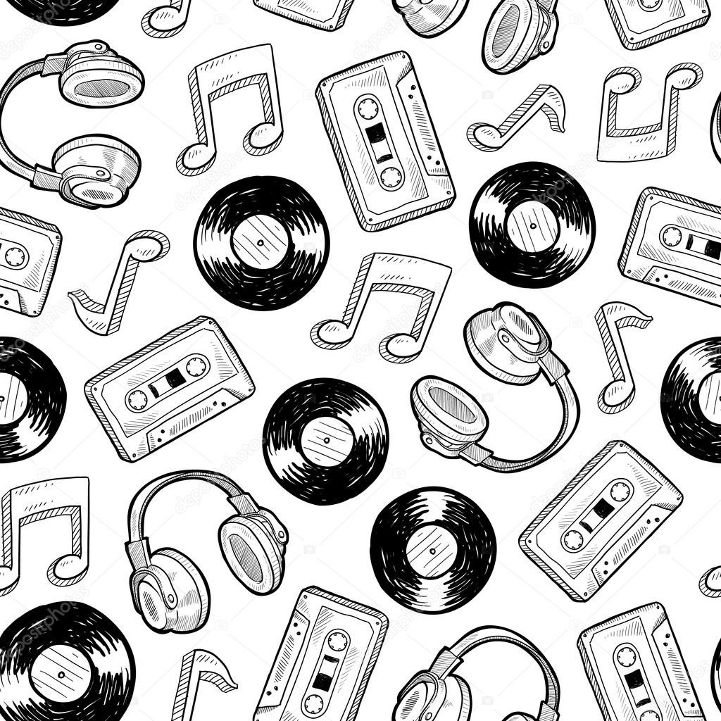 Seamless music media background