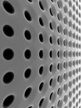 yüksek teknoloji kafes yapısı arka plan. 3D render.