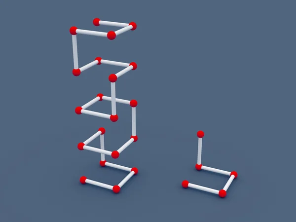 Estructura 3d —  Fotos de Stock