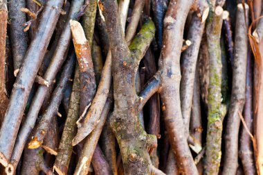 sopa ve yığın arka plan çırpı