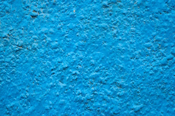 Niebieski nieczysty malowane ściany chropowatości powierzchni — Zdjęcie stockowe