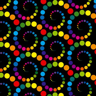 renkli girdap deseni. vektör çizim.