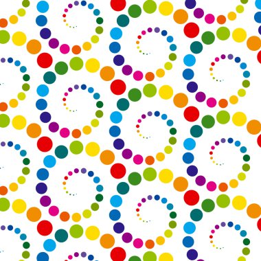 renkli girdap deseni. vektör çizim.