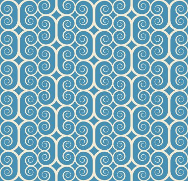 Vintage sorunsuz tek renkli geometrik desen