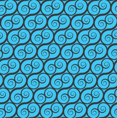 Vintage sorunsuz tek renkli geometrik desen