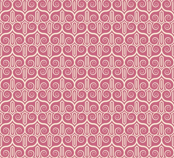 Motif géométrique monochrome sans couture vintage — Image vectorielle