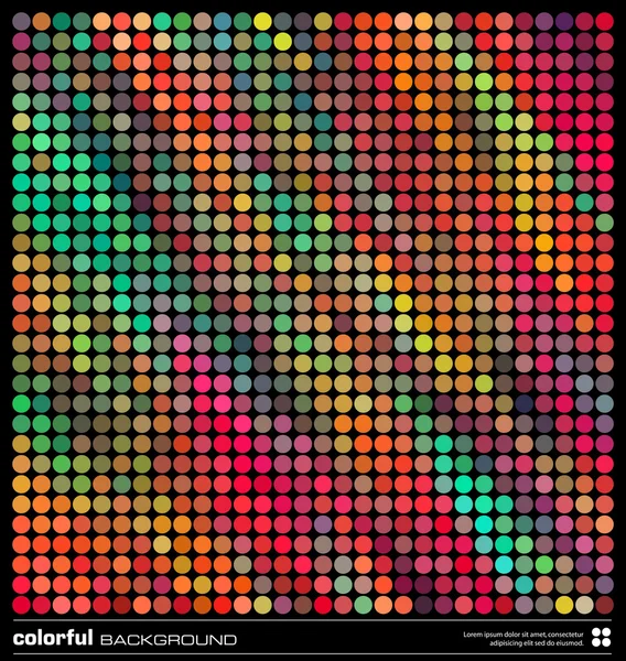 Fondo de mosaico colorido abstracto — Archivo Imágenes Vectoriales