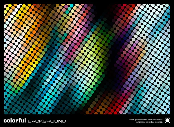 Astratto sfondo mosaico colorato — Vettoriale Stock