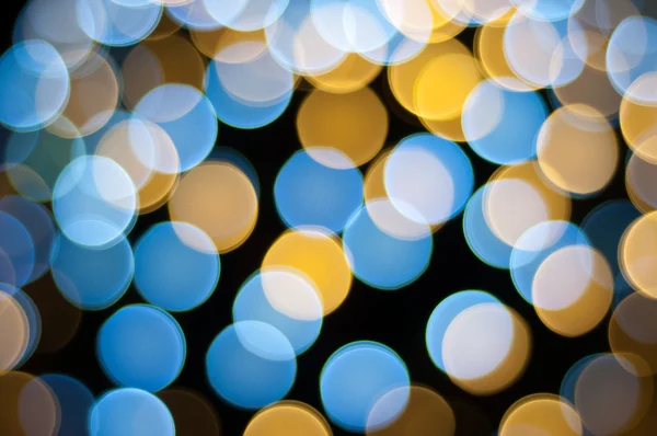 Fondo desenfocado luces de Navidad — Foto de Stock