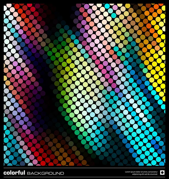 Abstrakcyjne kolorowe tło mozaiki — Wektor stockowy