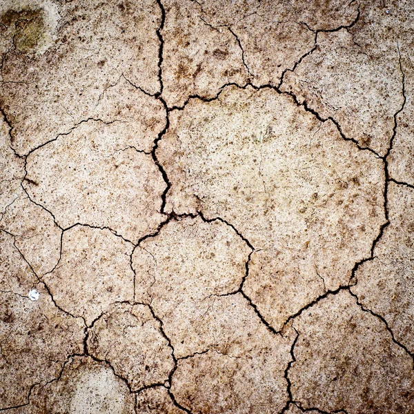 破解的地球纹理 — 图库照片