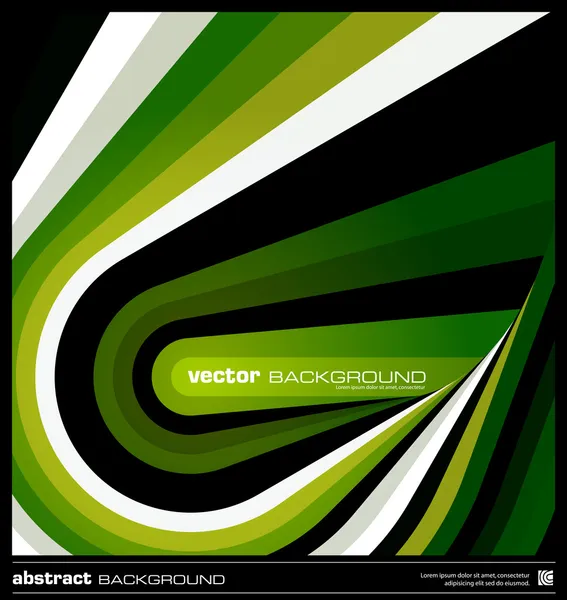 Abstrait vert géométrique fond vecteur — Image vectorielle