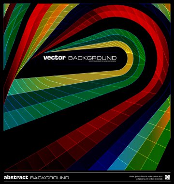 soyut geometrik arkaplan vektörü