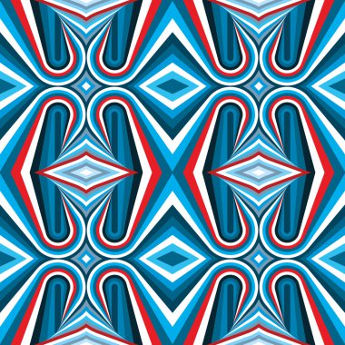 Retro Dikişsiz desen vektör arka plan