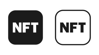 NFT madeni para. Finansal olmayan Jeton. Engelleme teknolojisi.