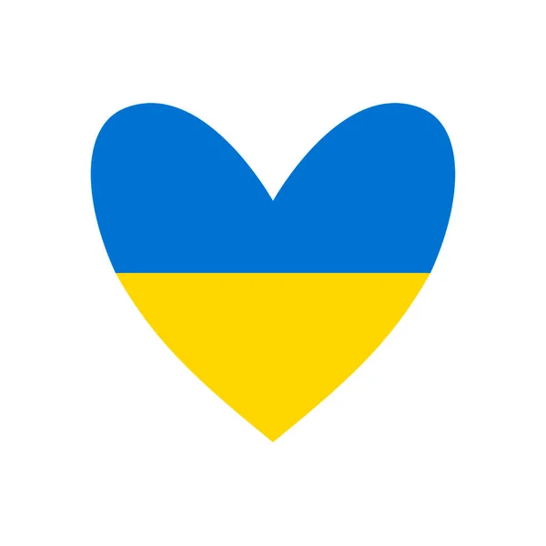 Konflikt Zwischen Russland Und Der Ukraine Ukraine Flagge Der Ukraine — Stockvektor