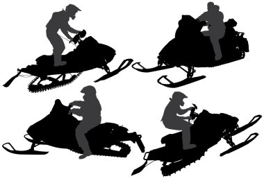 Download Recreational Snowmobile Free Vector Eps Cdr Ai Svg Vector Illustration Graphic Art
