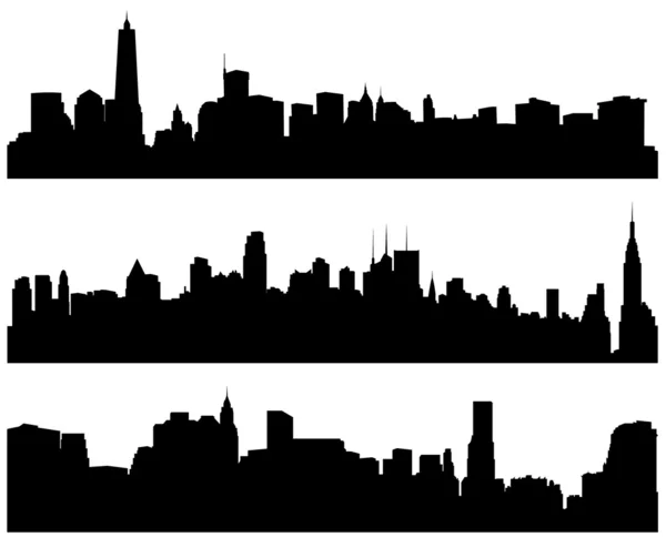 City Skylines — Stock Vector