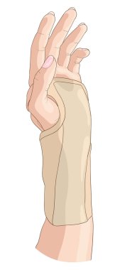 bir kemik kırığı.